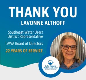 LAWA thanks LaVonne Althoff for 22 years of service
